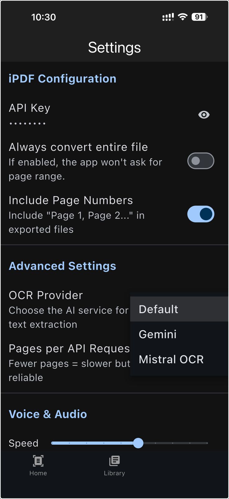 iPDF Mobile Interface 2